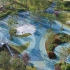 城市与自然相互渗透 - 周口万达芙蓉湖生态城市公园 / 林德设计