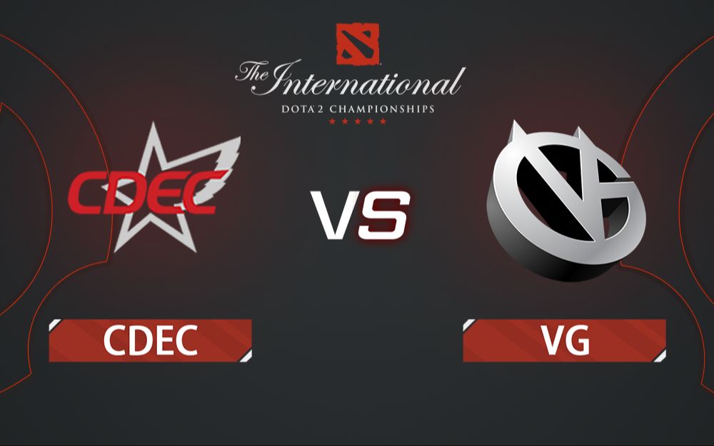 TI11中国赛区预选赛 CDEC vs VG 9月11日 DOTA2