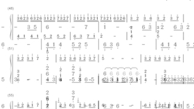 童年的回忆数字简谱_童年的回忆简谱