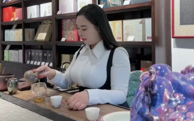 Come and have tea with me.