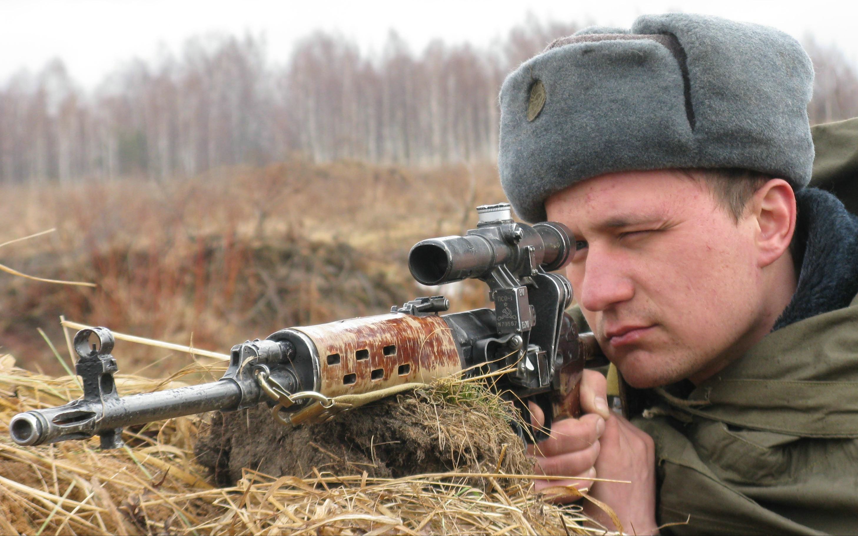 SVD德拉贡诺夫狙击步枪 苏制硬汉耐用狙击步枪的代表