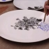 【陶瓷装饰彩绘】2.7.1釉上彩写意花鸟的技法—菊花的画法