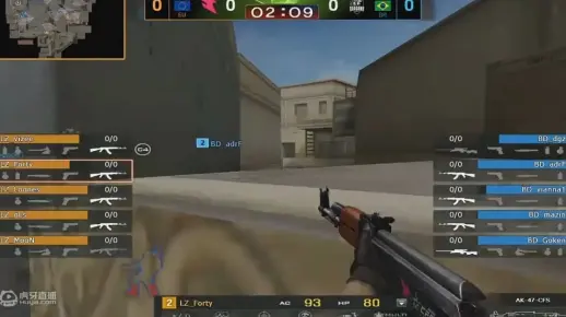 【穿越火线】2020年CFS 小组赛 LZR VS BD 全记录