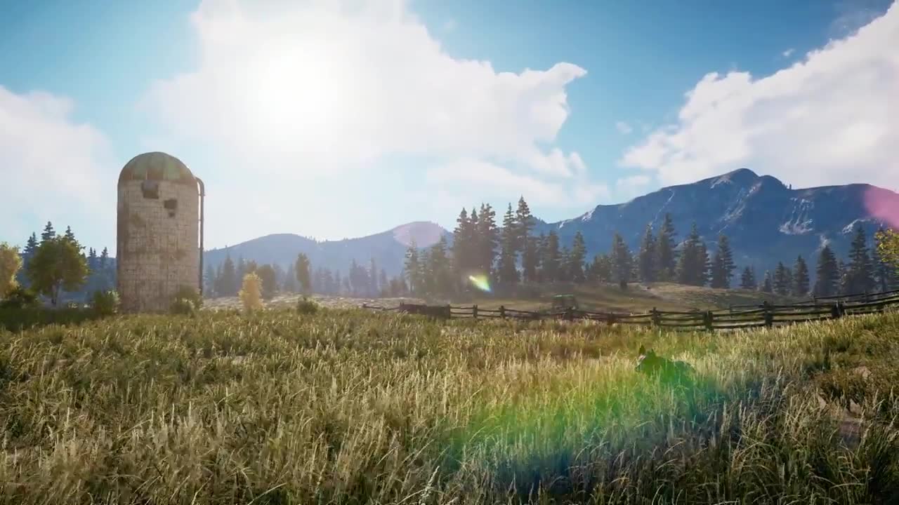 孤岛钓鱼5孤岛惊魂5farcry5最新游戏演示