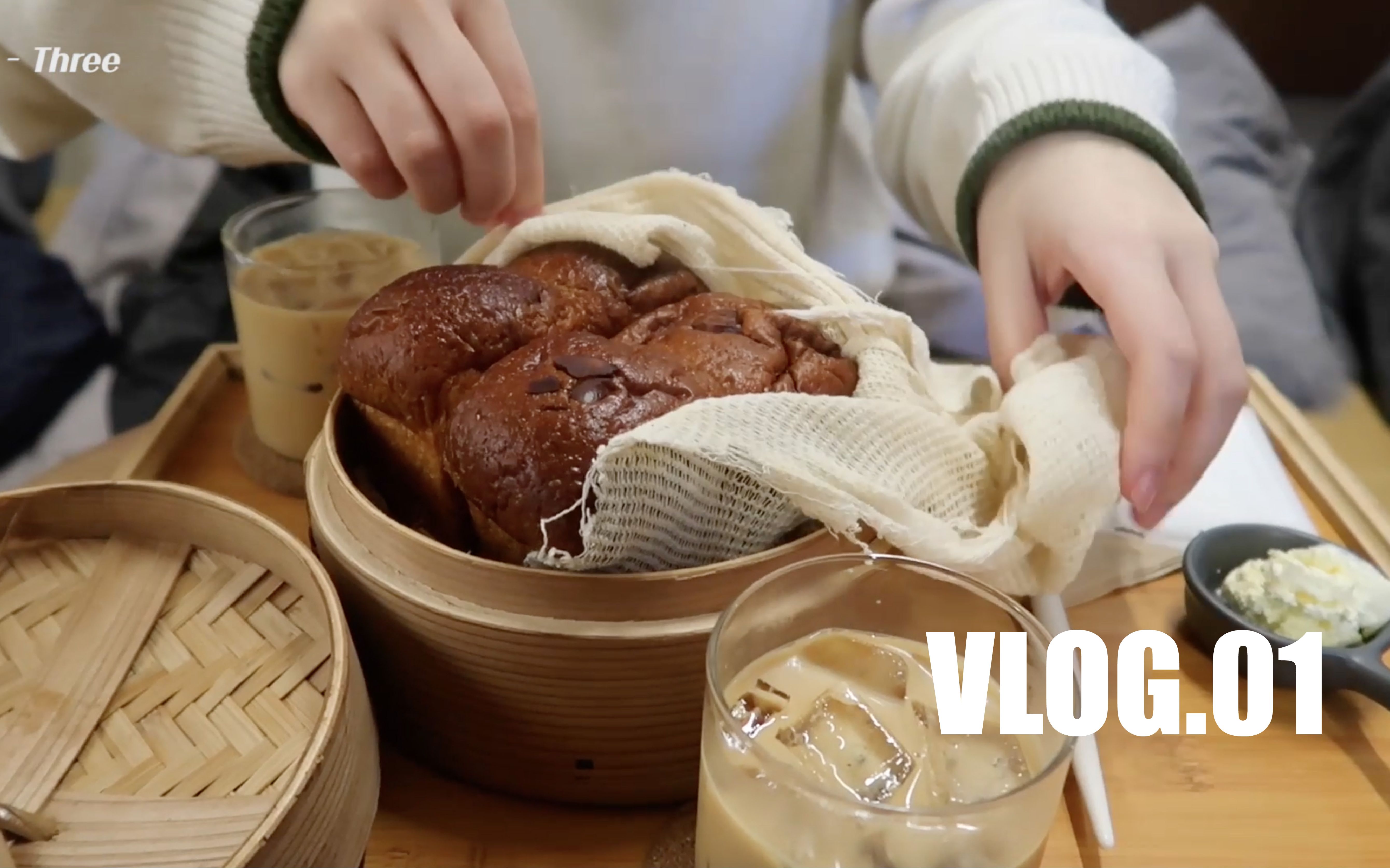 three | vlog.01 | 我的韩国留学生活 放假的日常 | 探店 | 逛花店