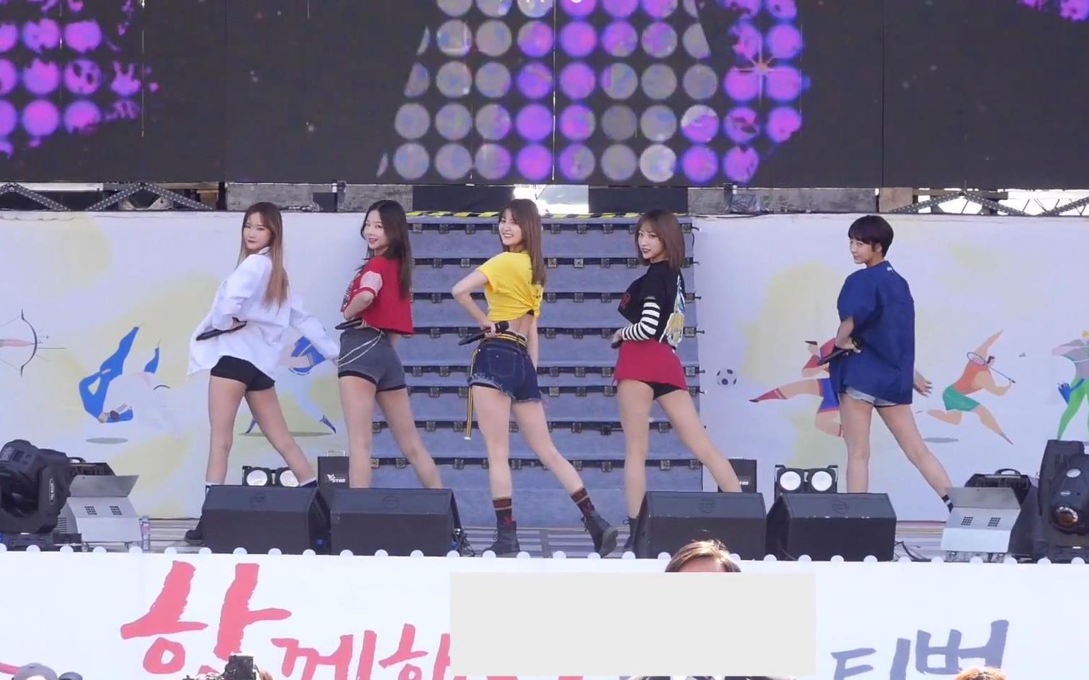 【exid】exid comedy hot festival 全员 le 正花 hani 161009