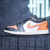 Air Jordan 1 Low 黑白橙！这鞋子还是适合夏天