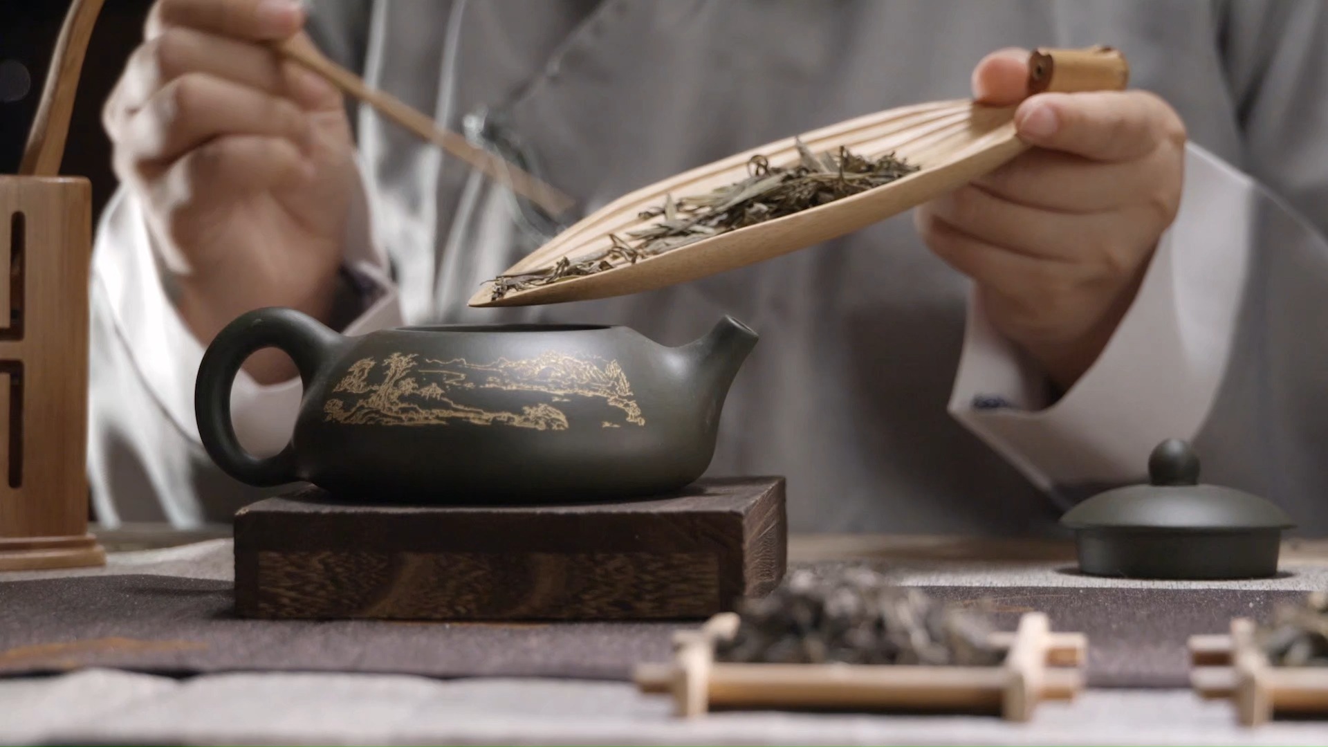 【空镜素材】泡茶茶具