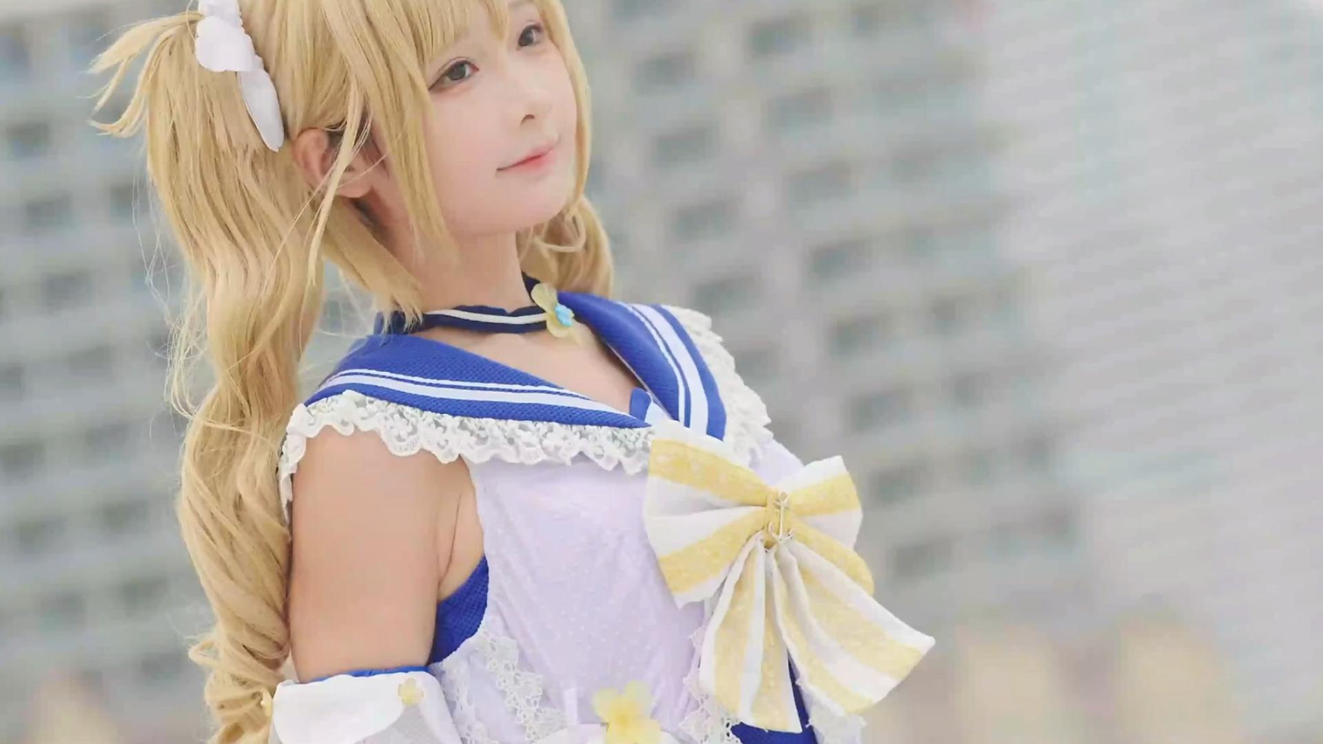 [QCos]Genshin Impact Barbara Cosplay 原神芭芭拉泳裝Cosplay (3)