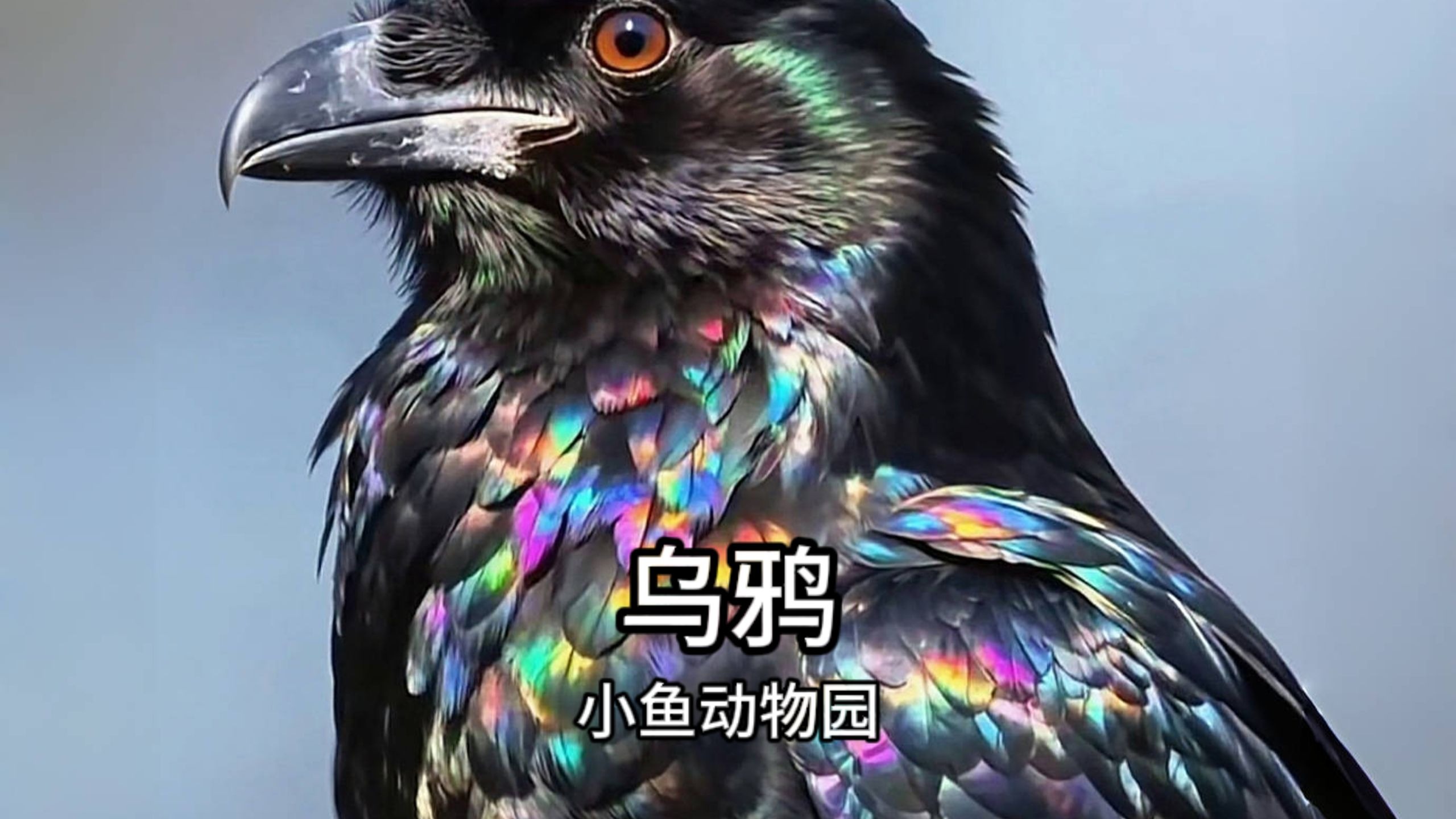 乌鸦：看着黑漆漆，一脸贱兮兮，