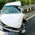 第384期：比亚迪司机酒驾，车子被撞成了两半，现场太恐怖！