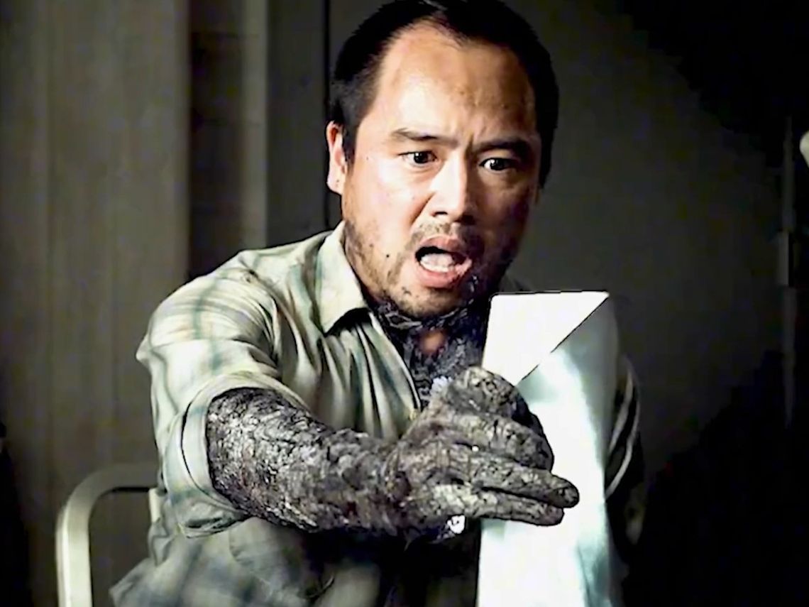 他拥有一双美杜莎的眼睛，只需要一眼就能将人瞬间石化《神盾局特工》