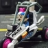 TOMY多美卡迪士尼合金仿真小汽车模玩具DS-03米妮摩托警车