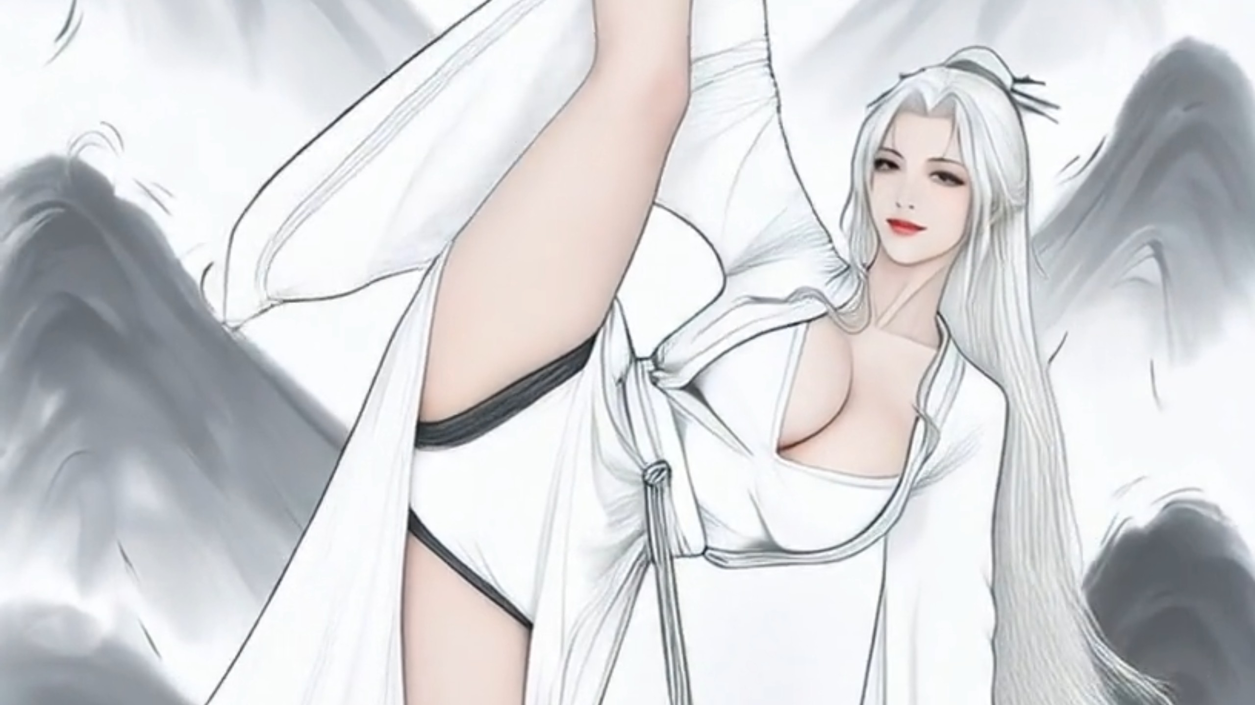 美人的邯郸学步