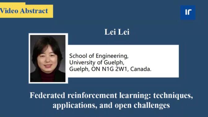 加拿大圭尔夫大学雷蕾副教授研究团队综述 | 联邦强化学习：技术、应用和开放挑战