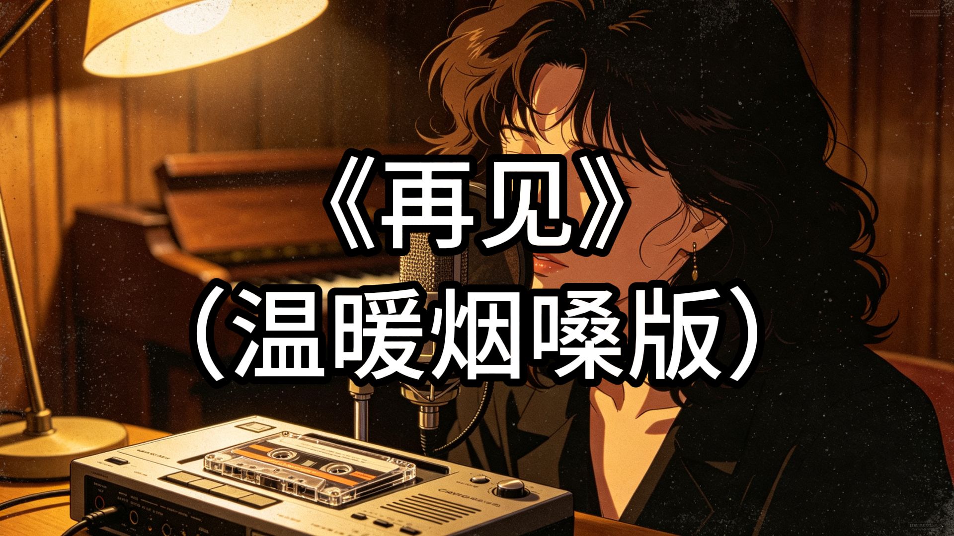 《再见》温暖烟嗓女声COVER