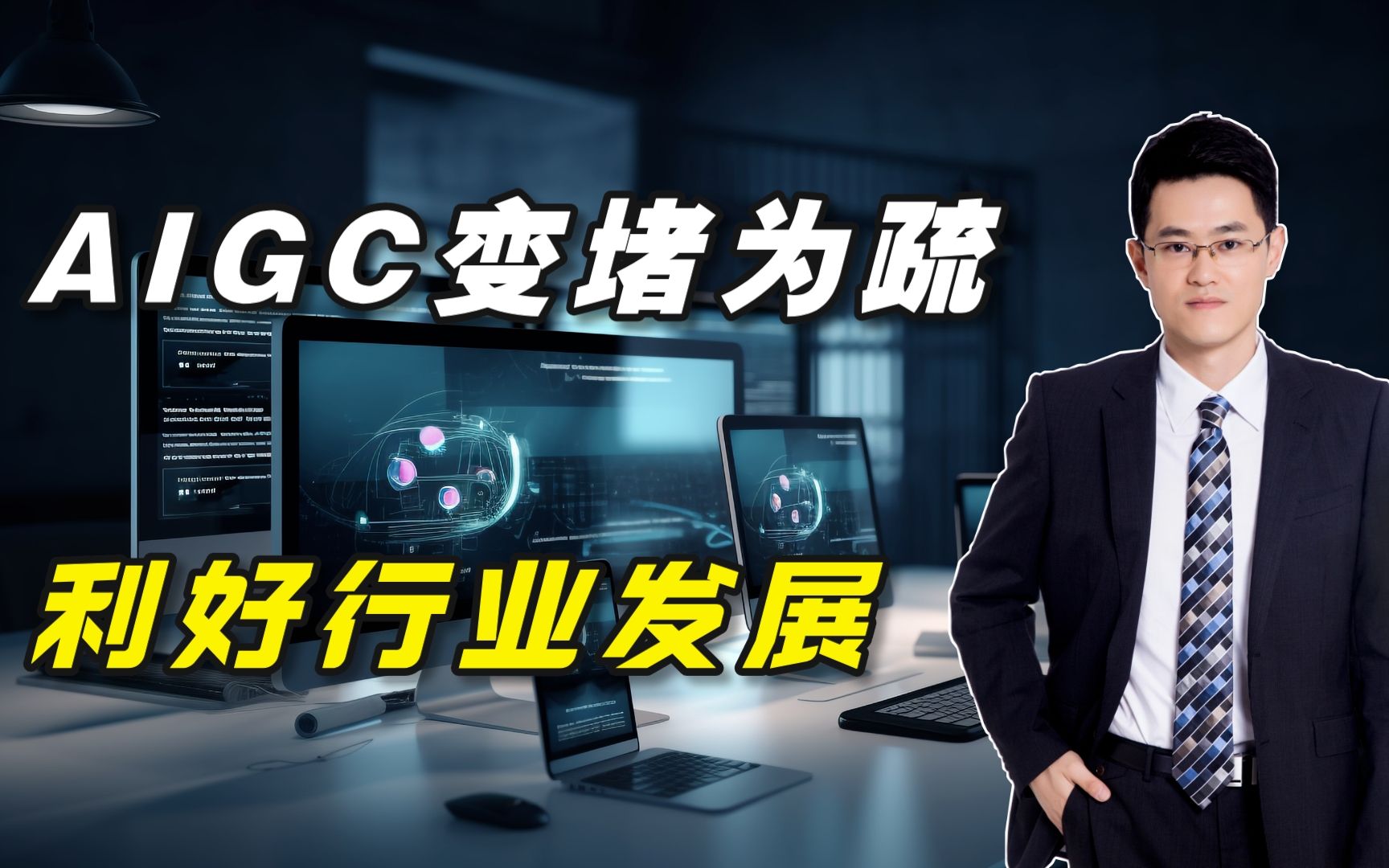 AIGC管理办法变堵为疏,利好行业发展哔哩哔哩bilibili