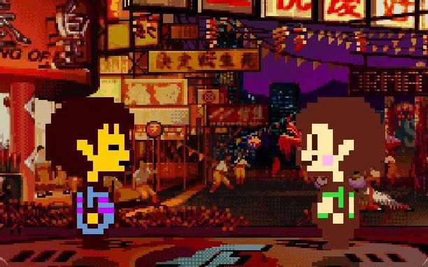 【mugen】frisk vs chara