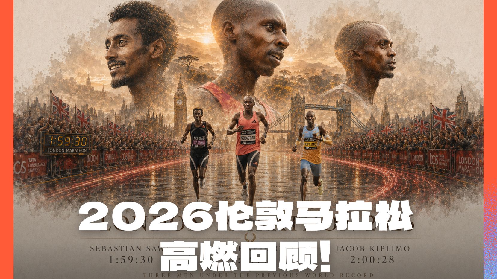 人类首次正式比赛破2！耶运动邀您观看2026伦敦马拉松高燃回顾！