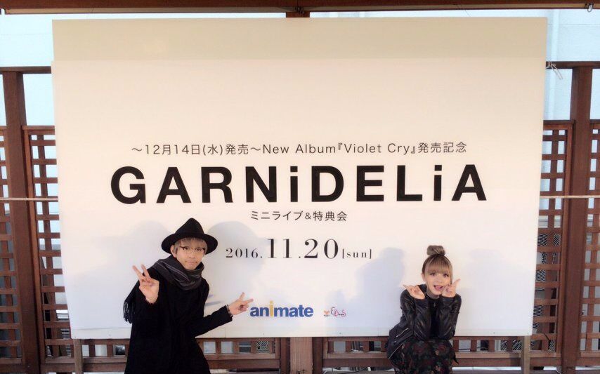 【garnidelia】violet cry歌曲全集