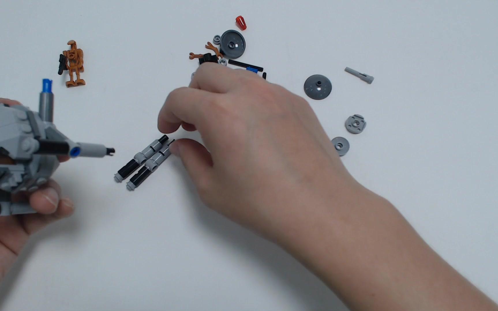 lego砖家测评乐高75077星战系列蜘蛛机器人