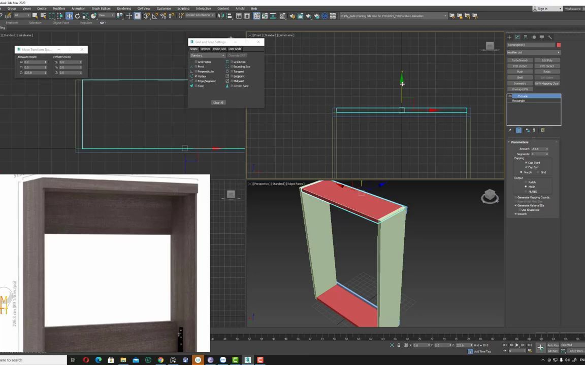 3DMax 教学:家具壁床动画哔哩哔哩bilibili