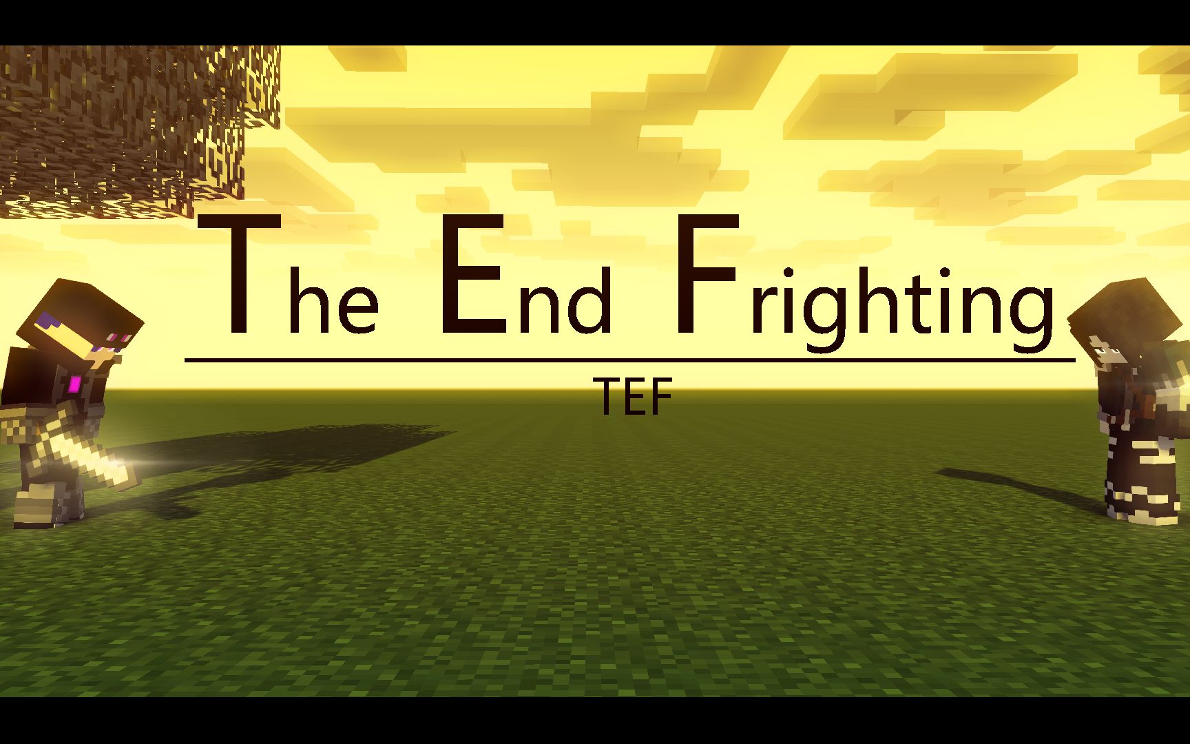 【动画】【mine_imator】the end fighting#2 [excitablecell vs lyon