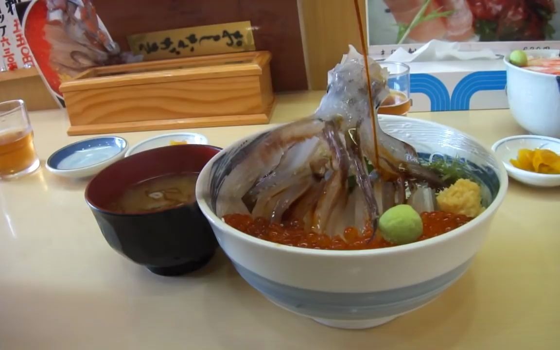 【油管搬运】日本美食：跳舞章鱼