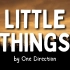 《Little Things》 by One Direction (歌词)