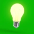 绿幕视频素材电灯泡