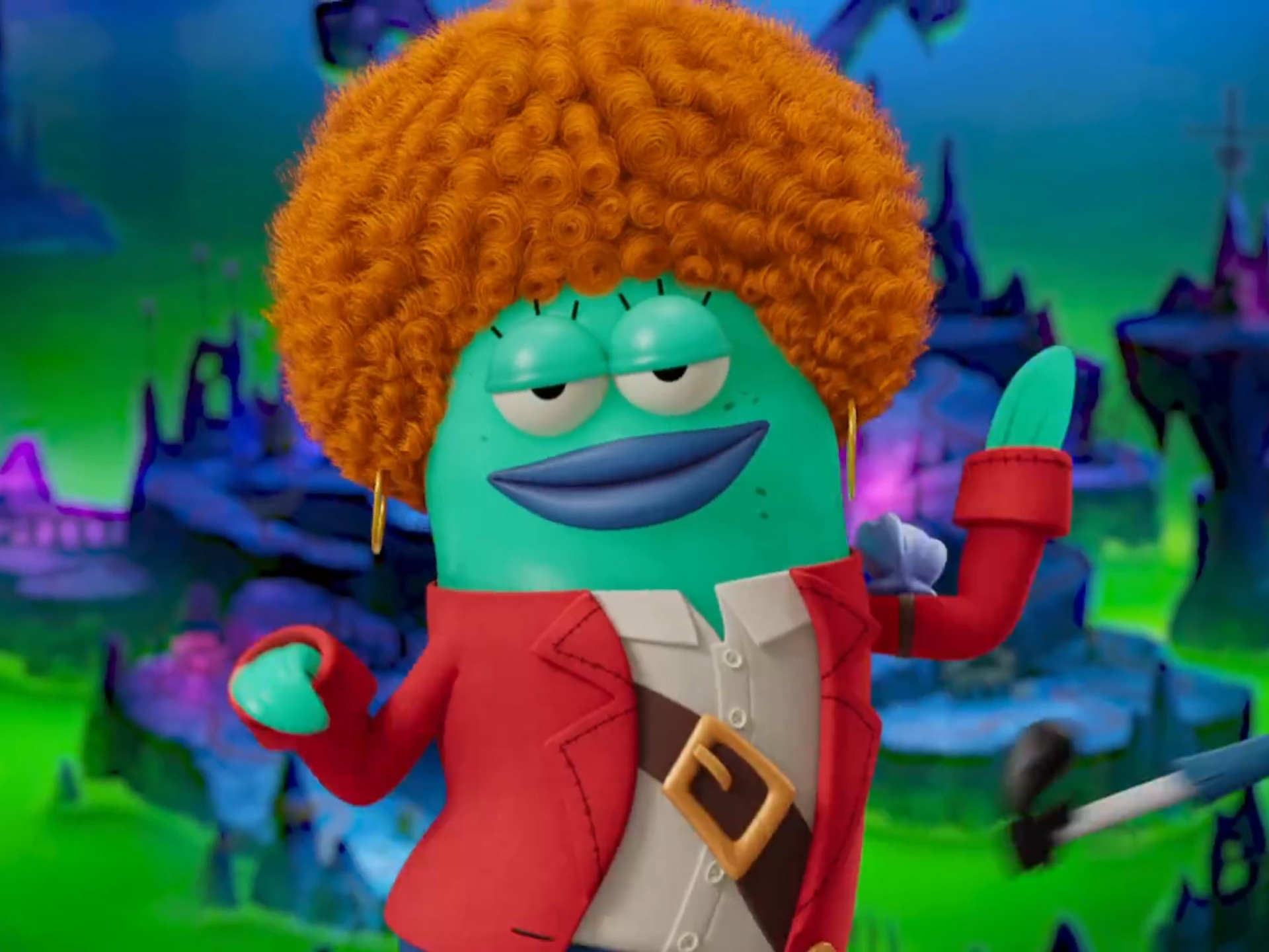 Ice Spice 献唱 海绵宝宝：深海大冒险 原声曲「Big Guy」MV