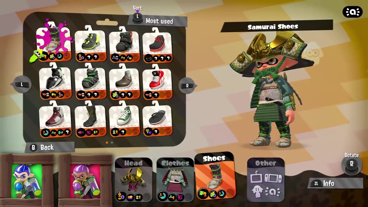 splatoon2喷射战士2amiibo套装展示