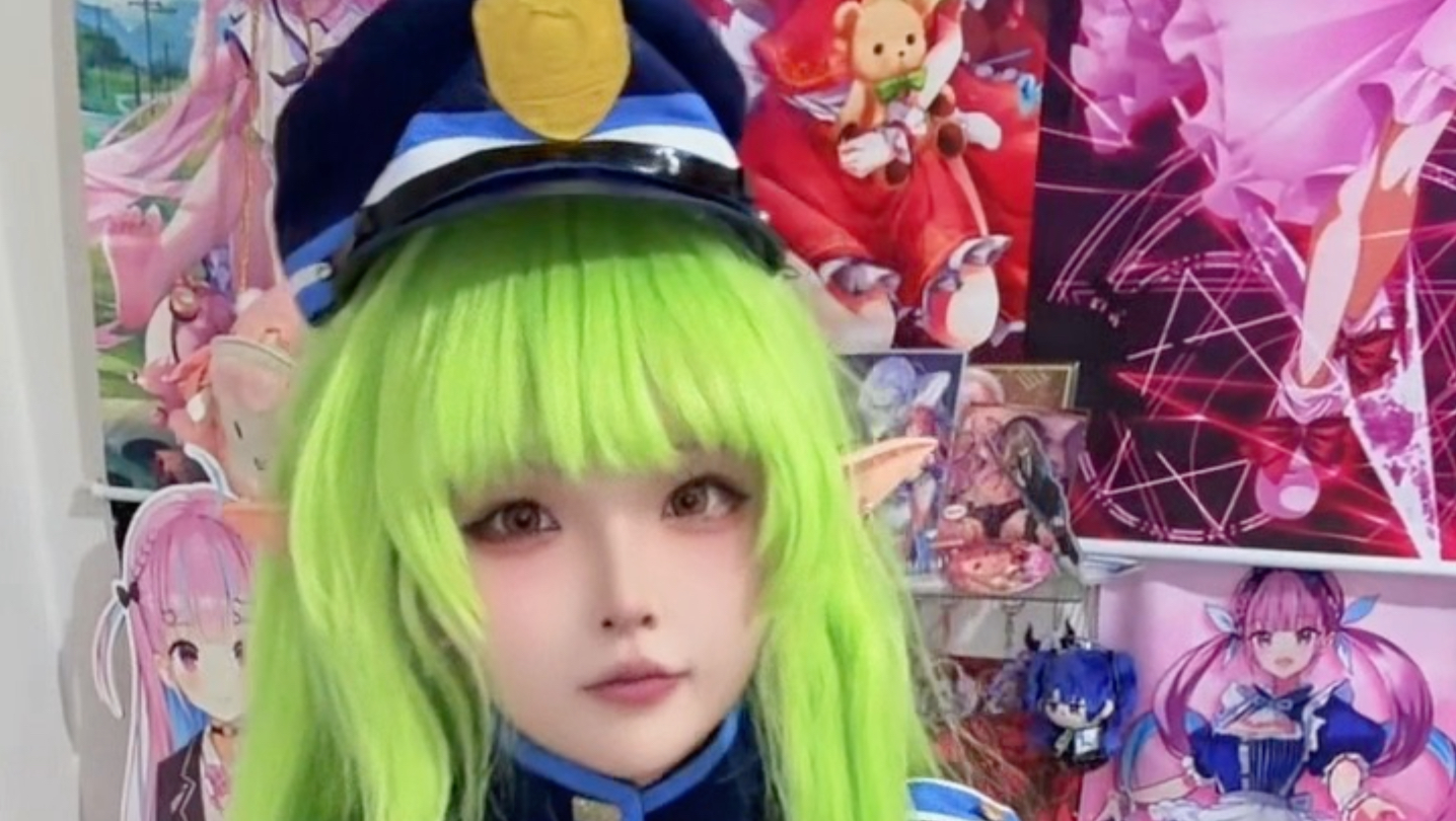 Xiaoguang's darling dance hat keeps falling off