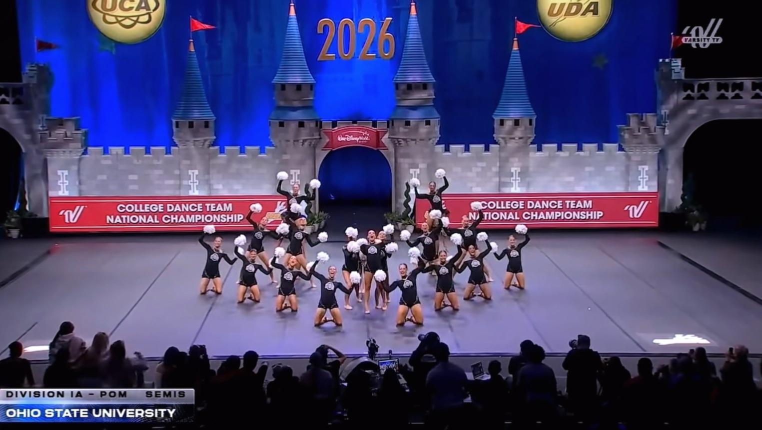 2026新赛季 俄亥俄州立大学花球啦啦操 高清侧面版太齐了！太炸裂了！