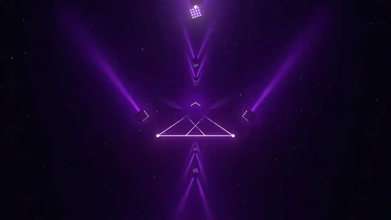 m2960 4K画质60帧七彩镭射激光射灯光动感舞蹈模特走秀拉丁舞跳舞夜店舞酒吧欢乐聚会炫酷激光秀晚会唱歌跳舞节目大屏幕舞台LED背景视频素材