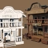 3DMAX场景建模：西部风格化房屋模型制作教学 3D游戏场景教程（上）