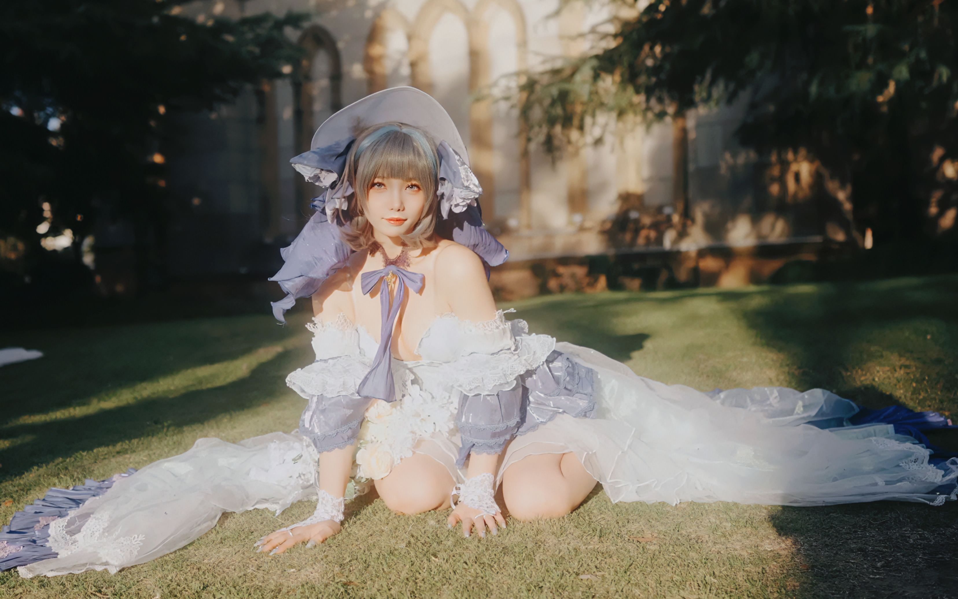 "Meet you with romance in hand" - Cheshire Gowns
