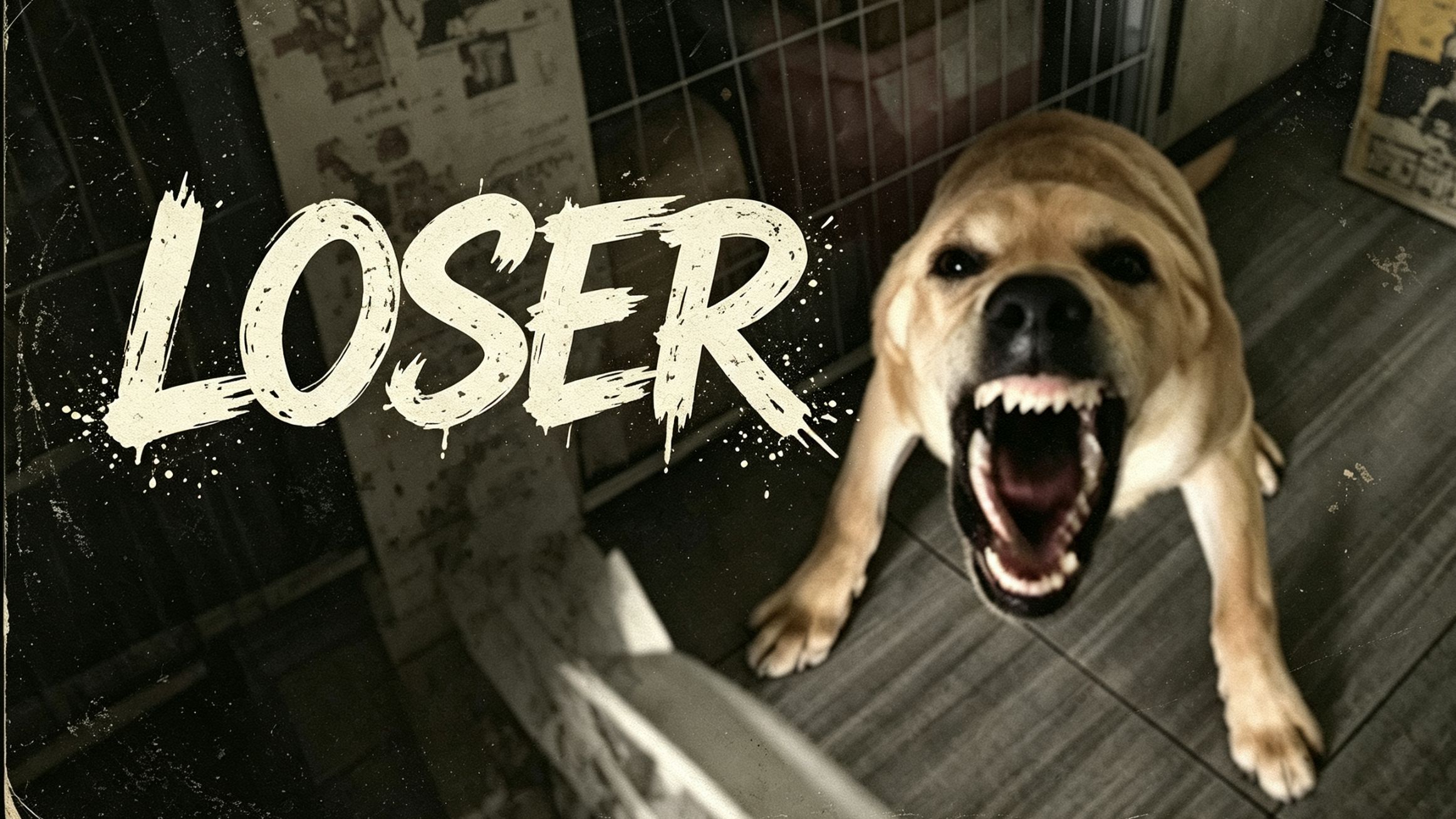 【完整版】“不敢叫的大狗就是loser”