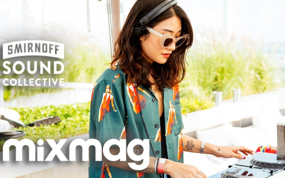 韩裔当红housedjpeggygoumixmaglabmiami演出现场