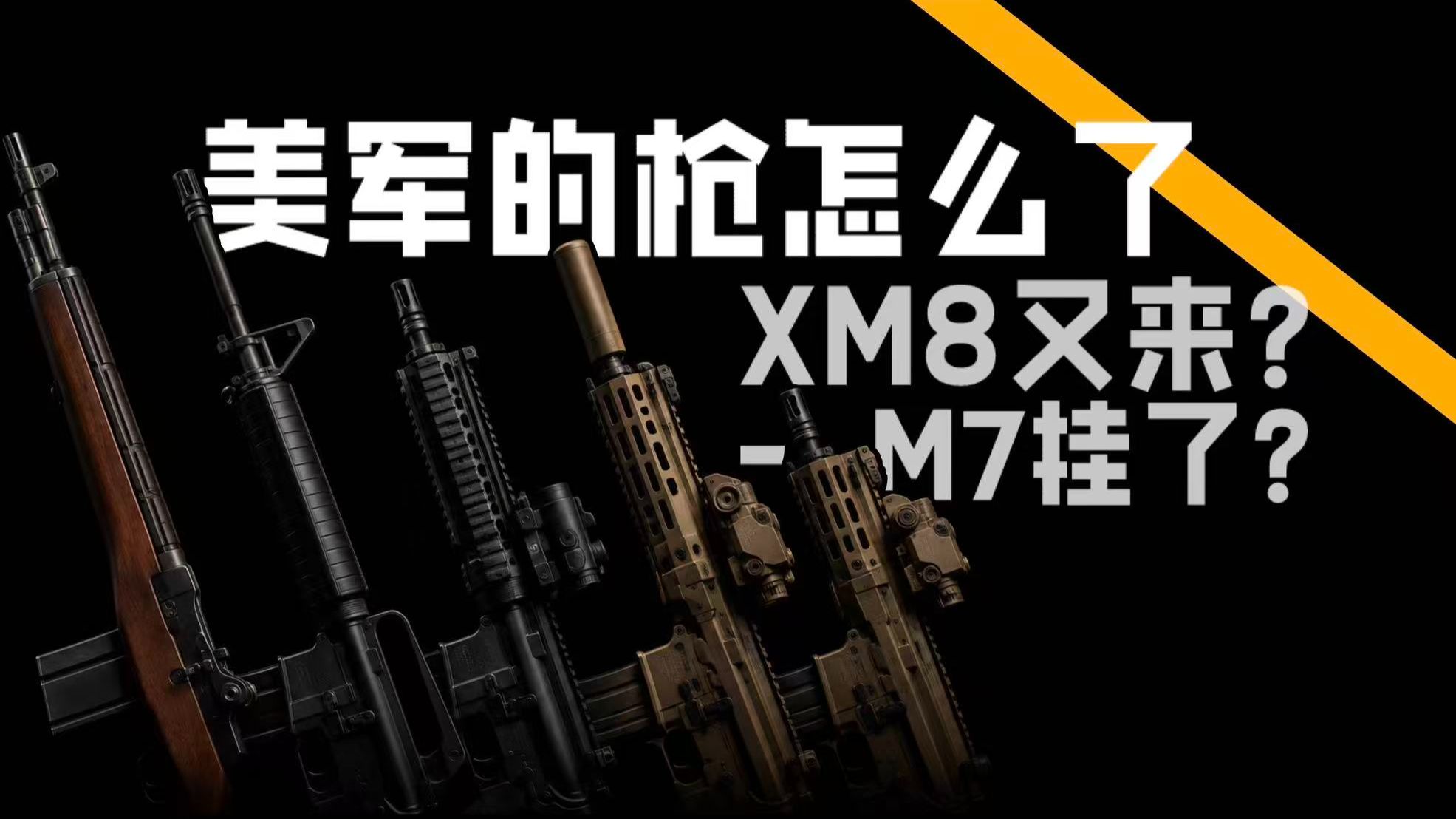 嘴上说不替代 M7，转头就收 XM8：美军最近的新枪到底咋了？
