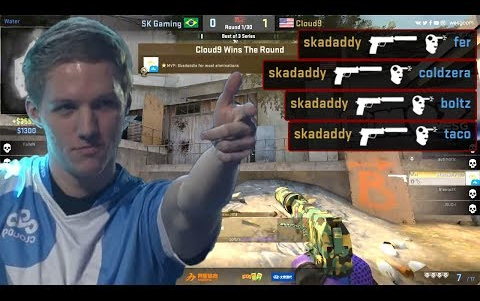 森破s1mple vac时刻!csgo精彩时刻