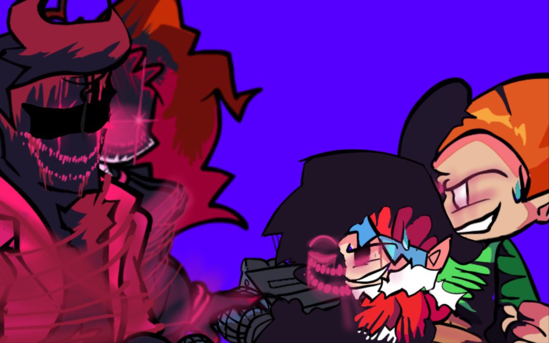 （Remake）FNF Corruption Peimagined Duality Glow up