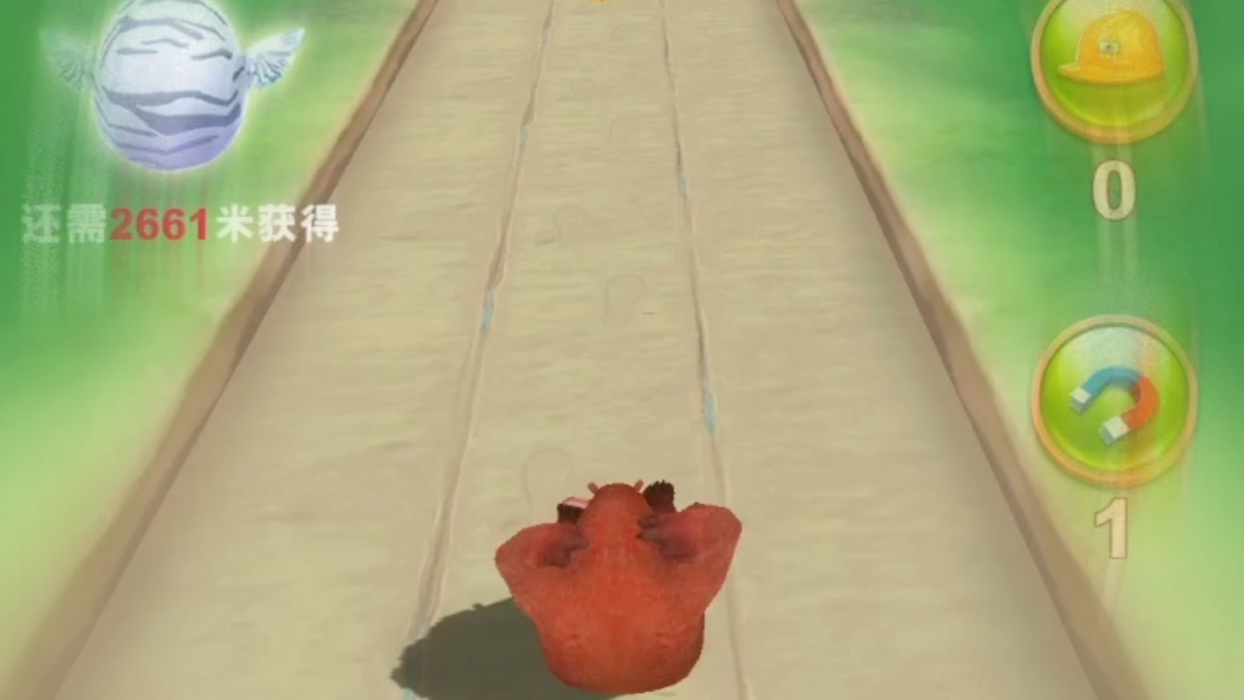 【全网第一+世界纪录】熊出没之熊大快跑无复活无道具纯跑29.56秒
