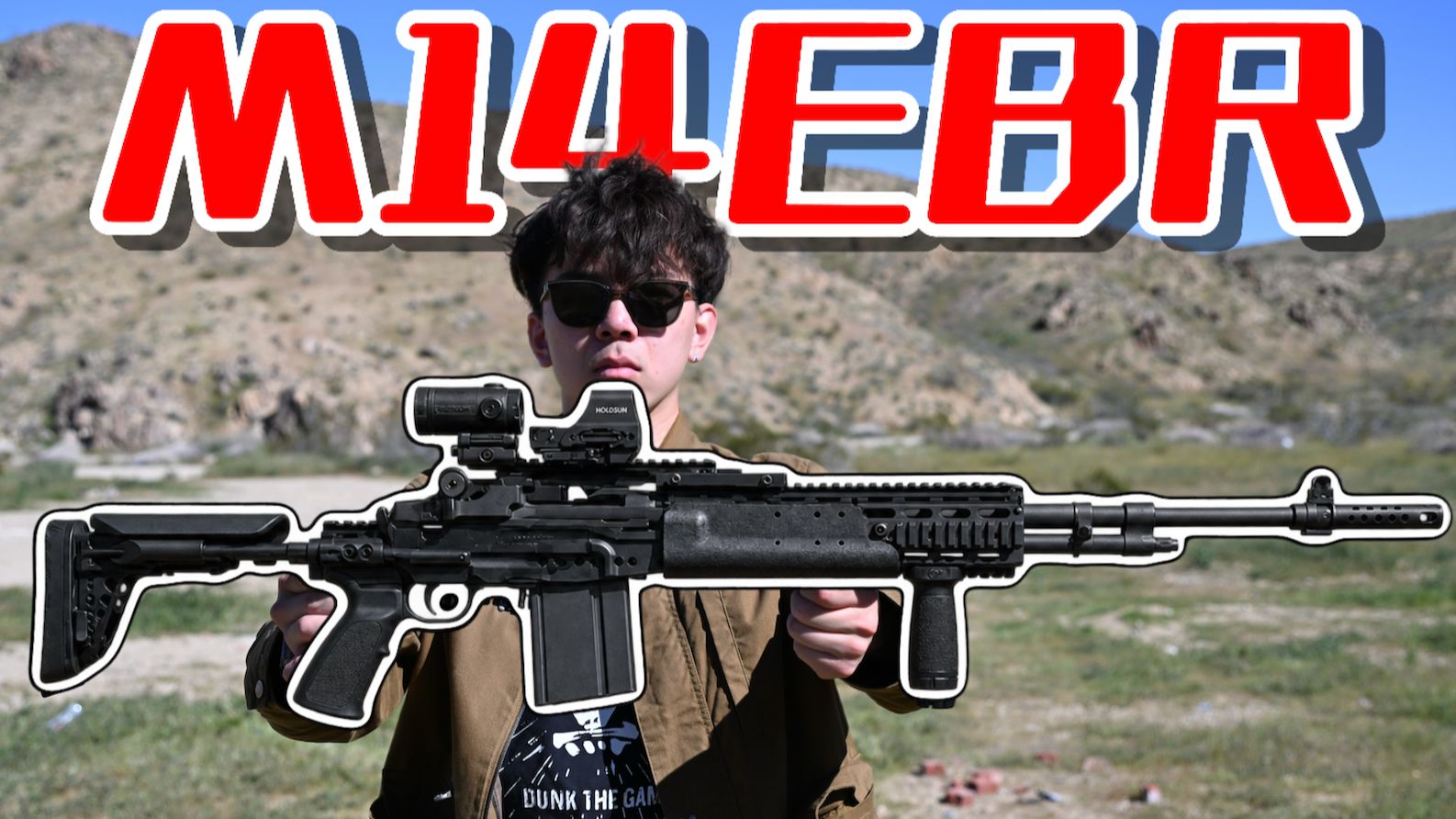 史上最经典射手步枪！开箱“M14EBR”，现实有多强?！