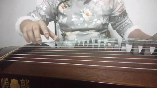 三级筝曲旱天雷（32岁零基础开始学古筝第9个月）请指教哟