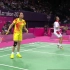 2012伦敦奥运会羽毛球混双 张楠赵云蕾vs阿德考克班克尔