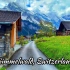 【4K60帧】放松解压：瑞士伯尔尼高地古朴的小村庄金梅尔瓦尔德风景漫步 | 作者：The Traveler