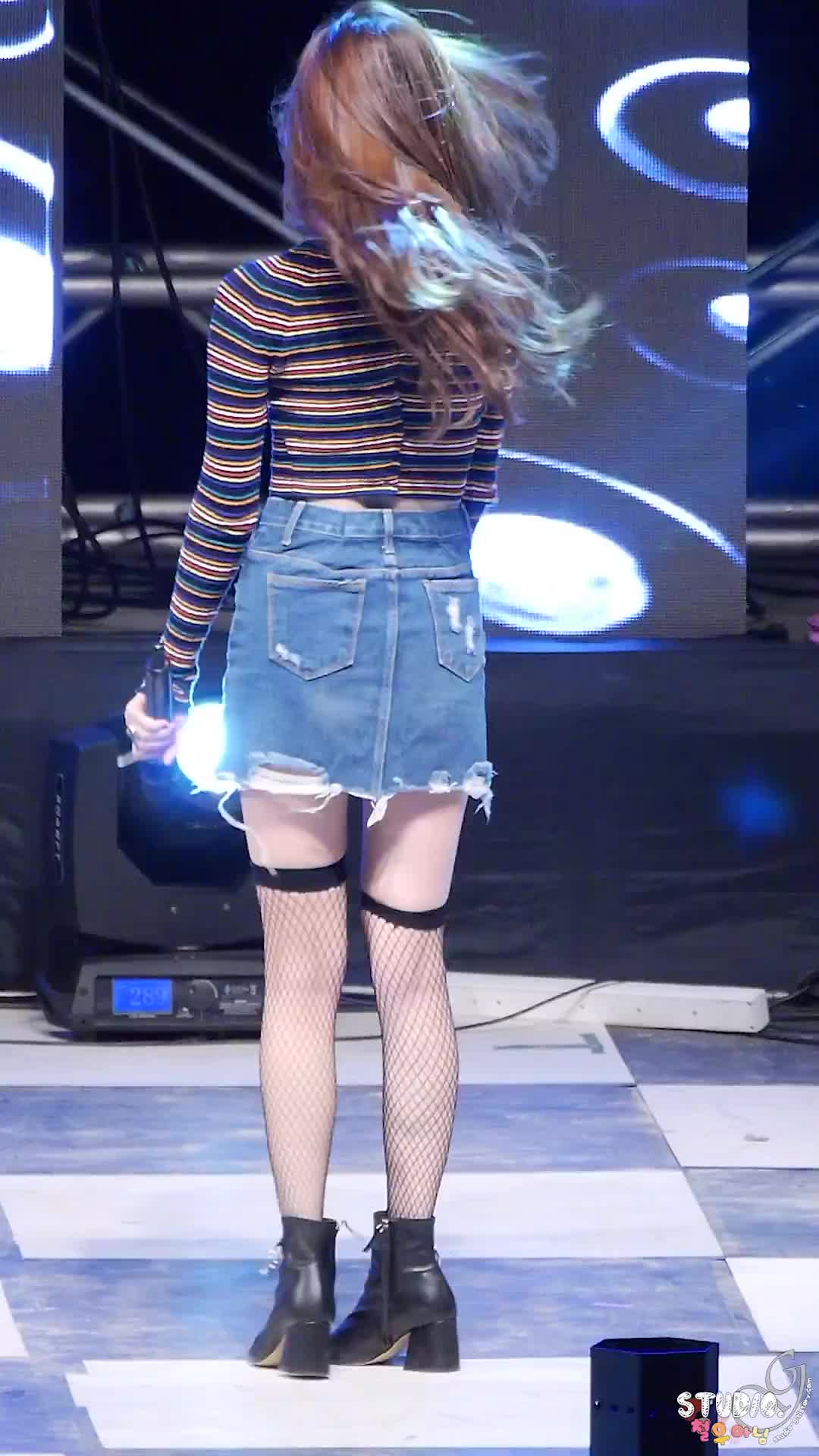 韩国美女组合wonder girls 颜值担当李宣美性感热舞饭拍合集一