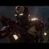 漫威系列[钢铁侠2]:托尼和战争机器大战机器人，激光刀太帅了