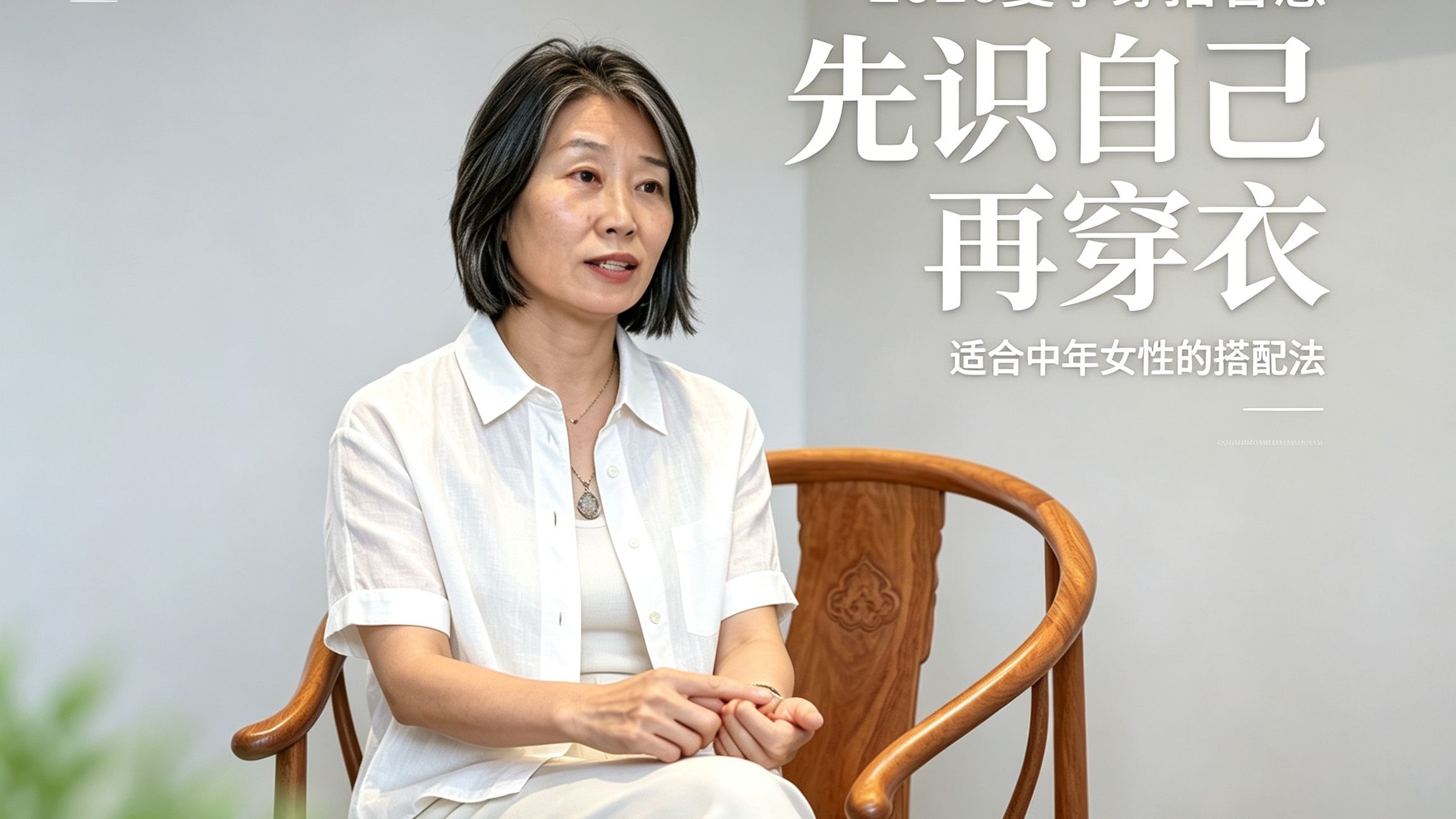 中年女性的穿搭真相，相识自己，再穿衣。